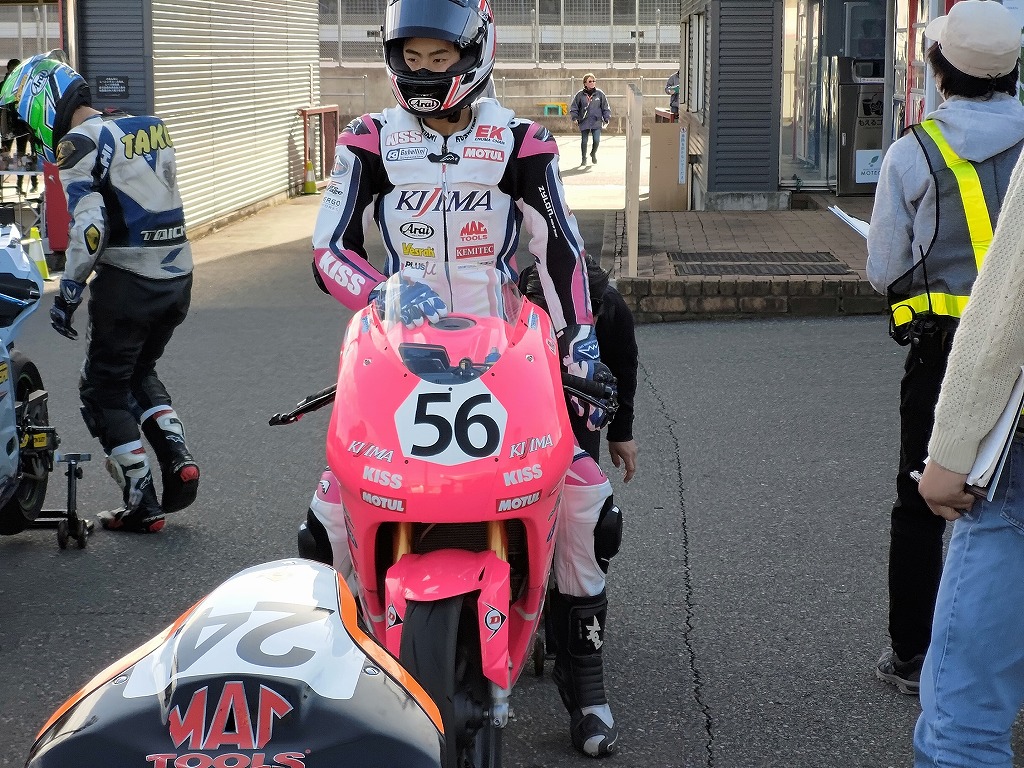 JP250クラス優勝　キジマKISSレーシングチーム 山根 昇馬選手