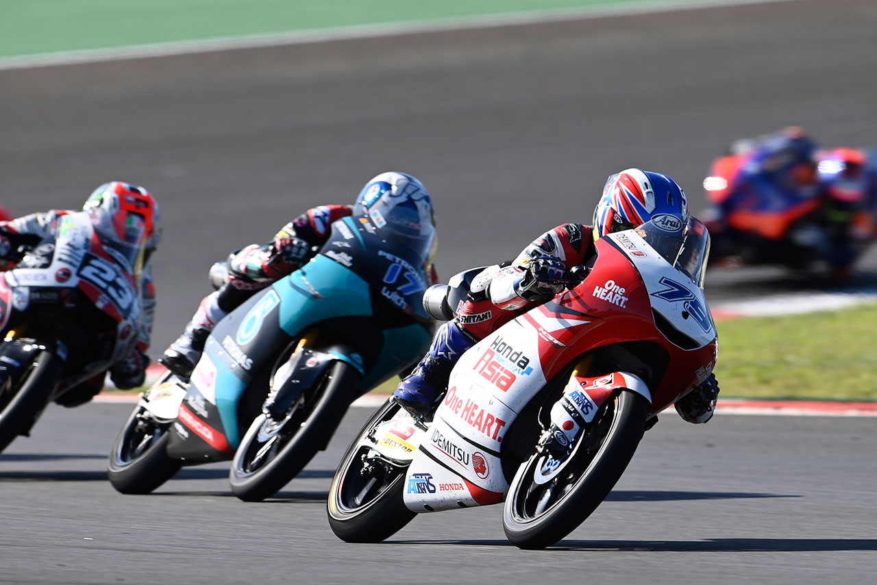 MotoGP™第15戦ポルトガルGP／最終戦8位フィニッシュの小椋藍選手、Moto3™クラスでランキング3位を獲得