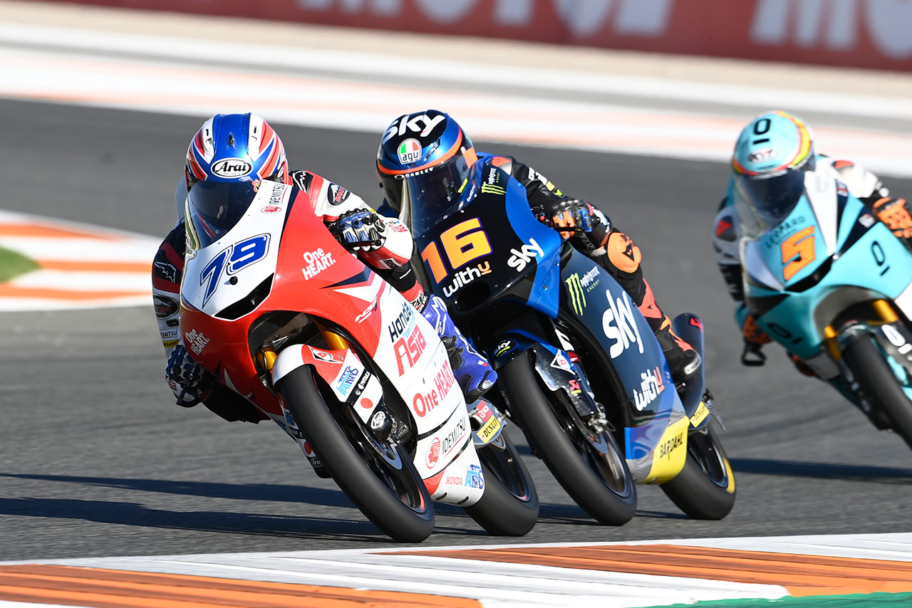 MotoGP™第14戦バレンシアGP／小椋藍選手、8位フィニッシュでMoto3™クラスのランキング2番手を維持