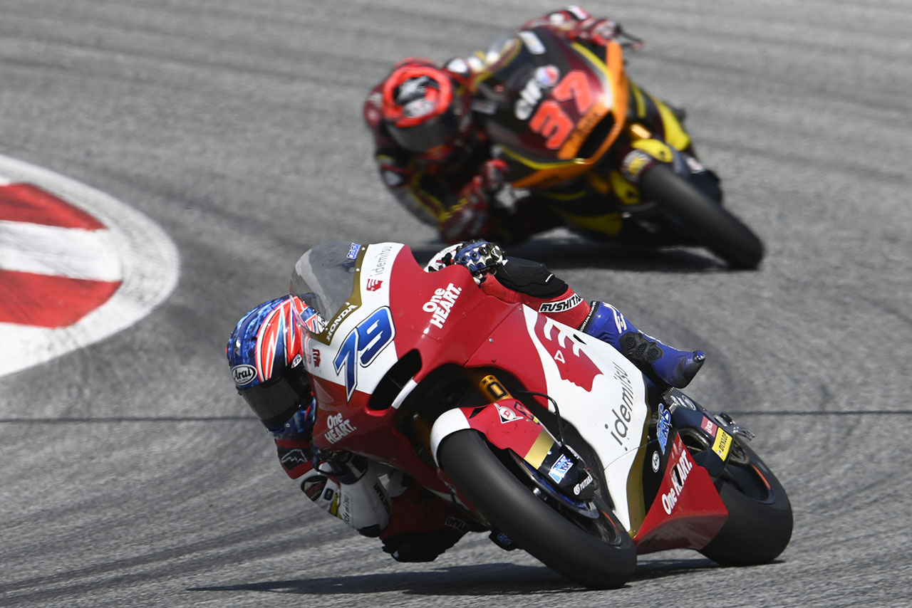 moto2参戦1年目で見事表彰台を飾った小椋藍選手