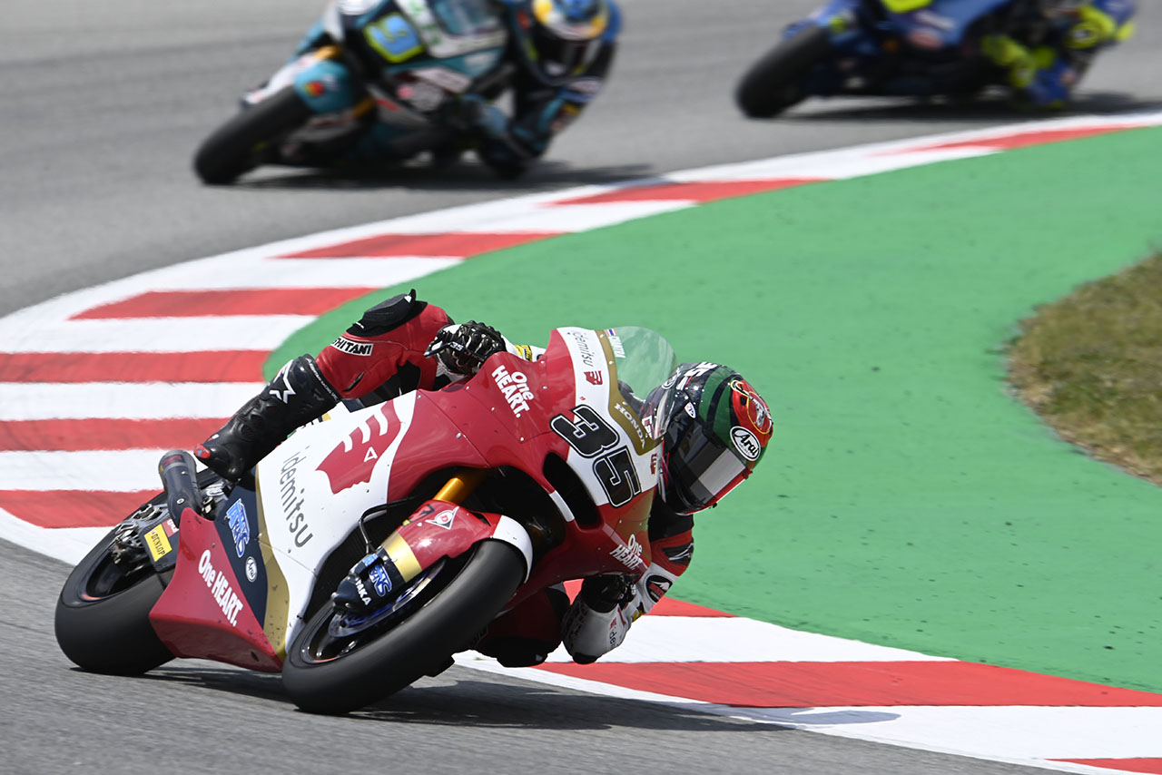 堅実な走りで第7戦スペイングランプリでは自己ベストリザルトを獲得したタイ人ライダー　ソムキャット・チャントラ選手