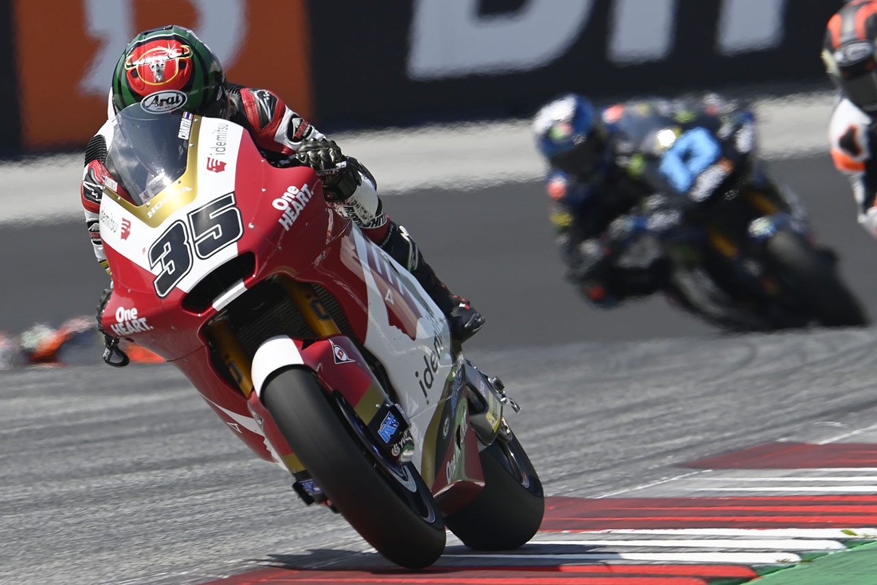 シーズン2年目、moto2にフル参戦しているチャントラ選手はベストリザルトの5位を獲得