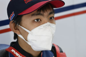 出光ホンダチームアジアのライダー　松山拓磨選手