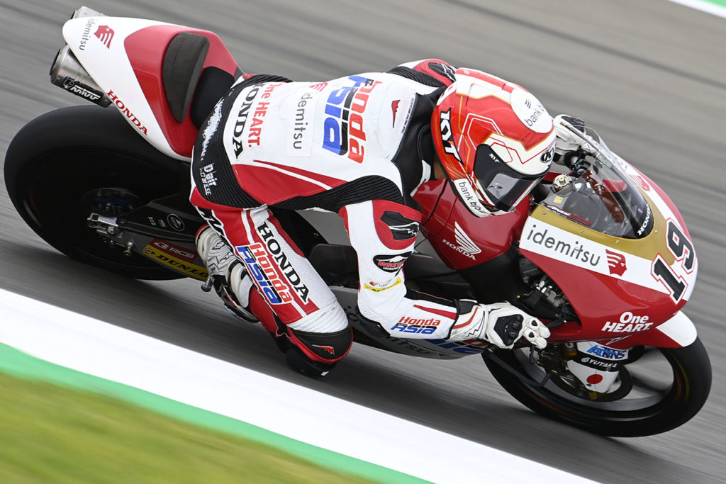 2021年moto3が出光ホンダチームアジアで戦う最後のシーズンとなったアンディ選手