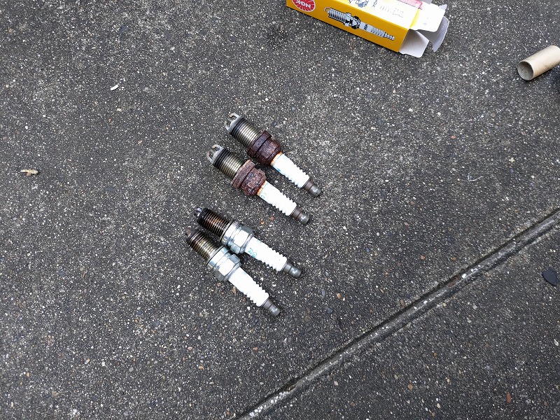 BMW R1150GS_A 2014のプラグ交換
