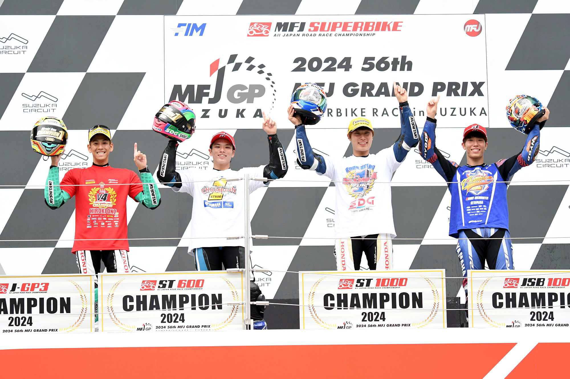 全日本ロードレース＞ クシタニライダーが合計5クラスを制覇