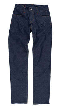 K-1373W 46worksストレッチウインドカットデニム｜KUSHITANI JAPAN