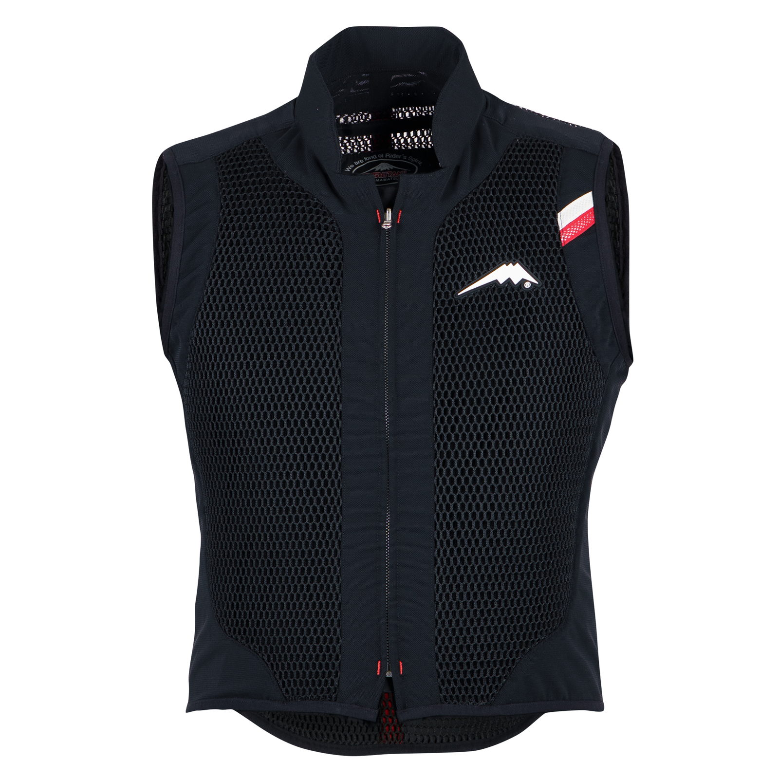 KUSHITANI K-1945 MESH VEST サイズL ブラック K-1945 メッシュベスト｜KUSHITANI JAPAN
